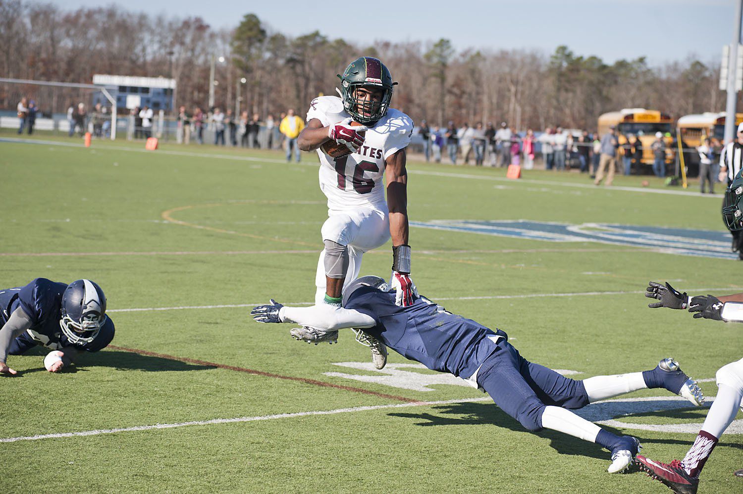 cedar creek vs. st. augustine football